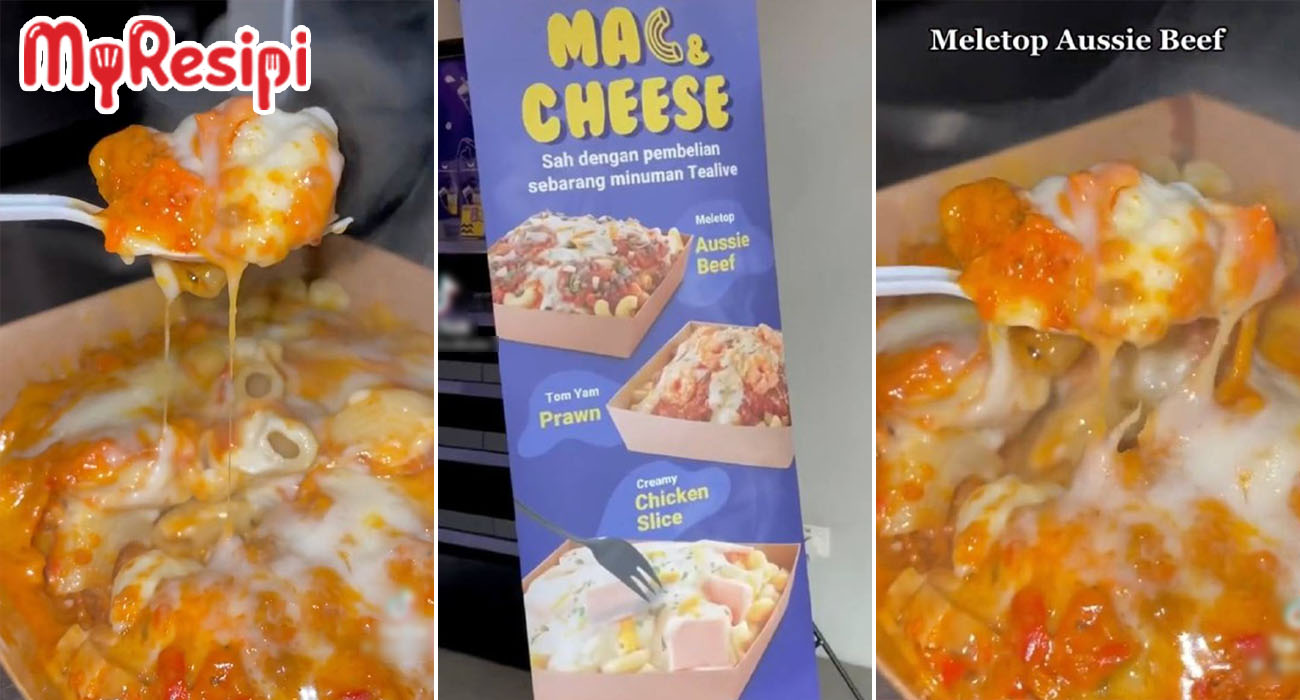 Korang Dah Pernah Cuba Mac & Cheese Tealive? Beli Dengan Air Dapat Diskaun 20%