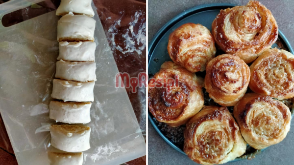 Cara Buat Cinnamon Roll Ekspres, Guna Roti Paratha & Air Fryer Je ...