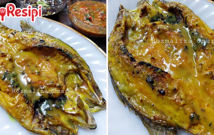 ikan siakap bakar
