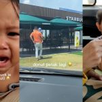 Nangis Nak ‘Donut Petak’ Tiap Kali Lalu Starbucks, Gelagat Budak Kecil Ini Buat Netizen Terhibur