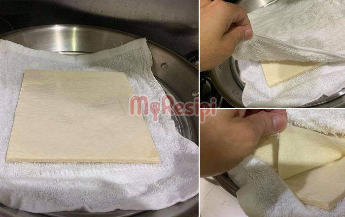 kulit popia jadi keras