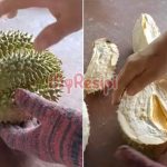Harga Bukan Main Mahal, Lelaki Kecewa Durian ‘Black Thorn’ RM117 Tak Ada Isi