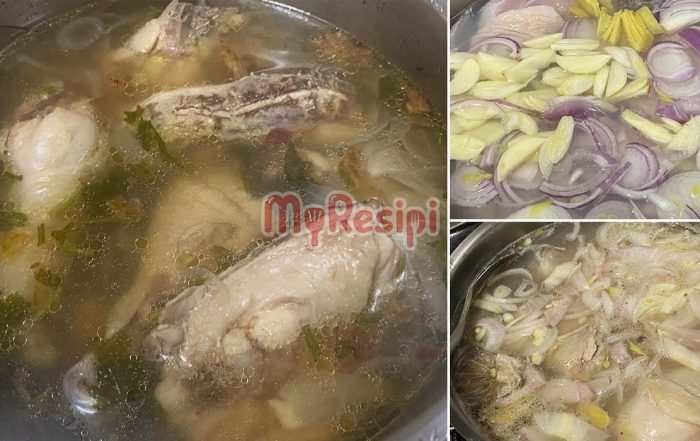 sup ayam tanpa minyak
