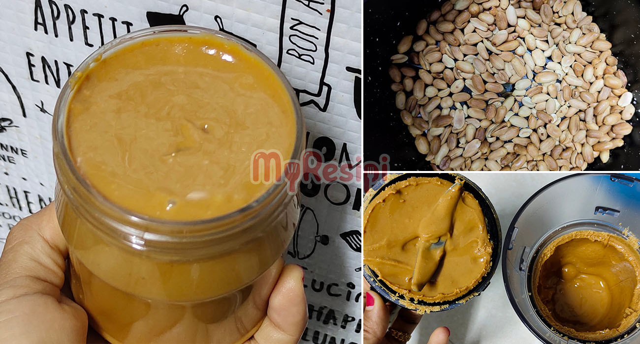 Cara Buat Peanut Butter Homemade Guna ‘1 Bahan’. Lagi Sihat Tanpa Gula, Garam & Minyak