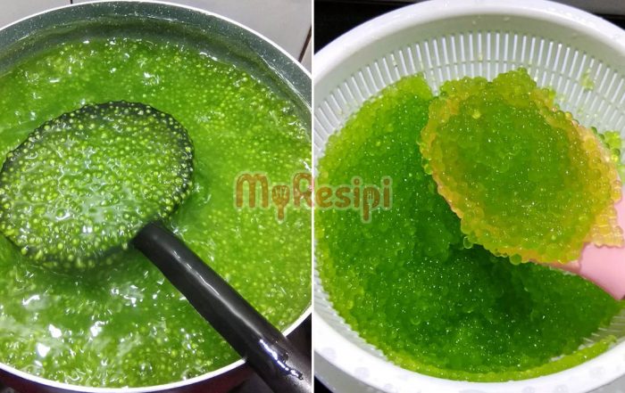 cara masak sagu