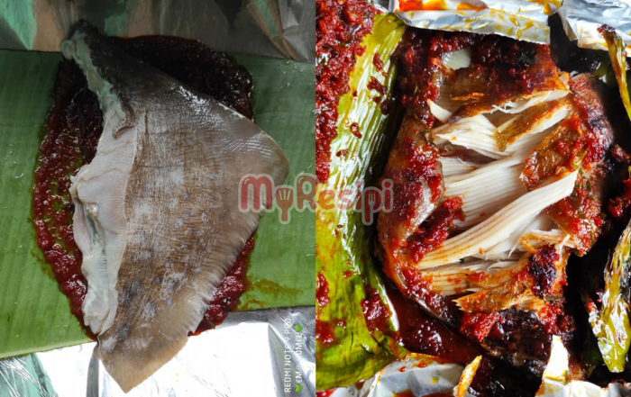 ikan pari bakar