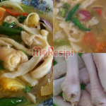 Sup Kaki Ayam Ala Thai, Cara Mudah & Sedap