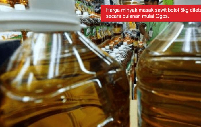 harga maksimum minyak masak