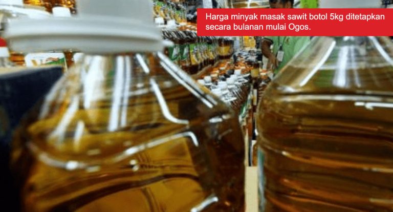 Harga Maksimum Minyak Masak Botol 5KG Dijual RM34.70 Bulan Ini – Annuar ...