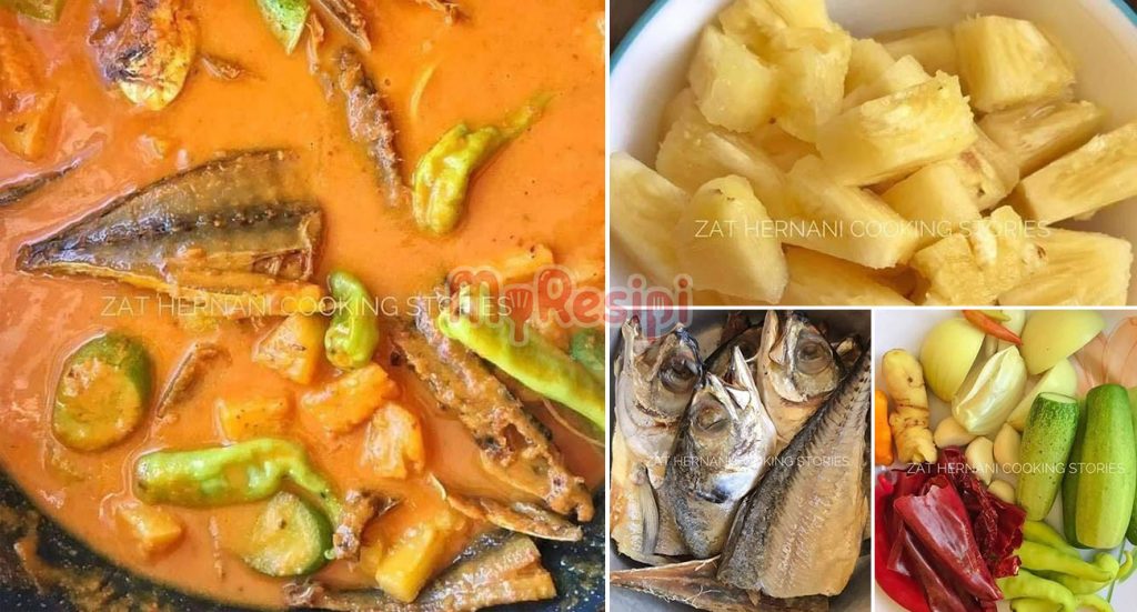 Resipi Gulai Lemak Ikan Kering Kelantan, Sedap Tak Terkata MyResipi