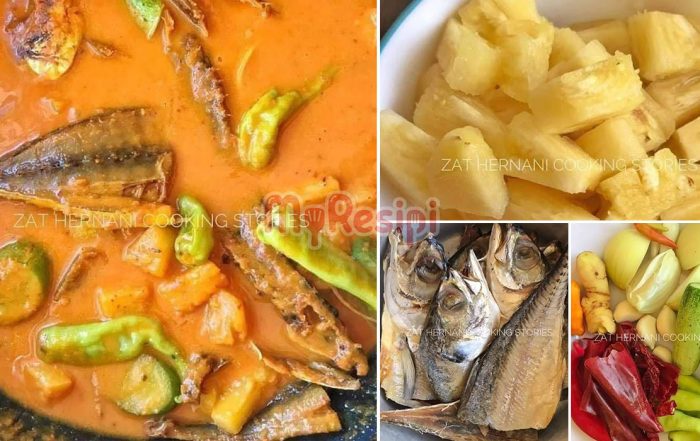 gulai lemak ikan kering