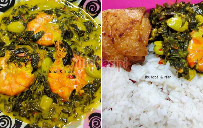 masak tempoyak daun kayu