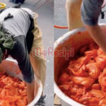 “Ekstra Seasoning..” Tular Video Gaul Ayam Tak Pakai Sarung Tangan, Netizen Geli