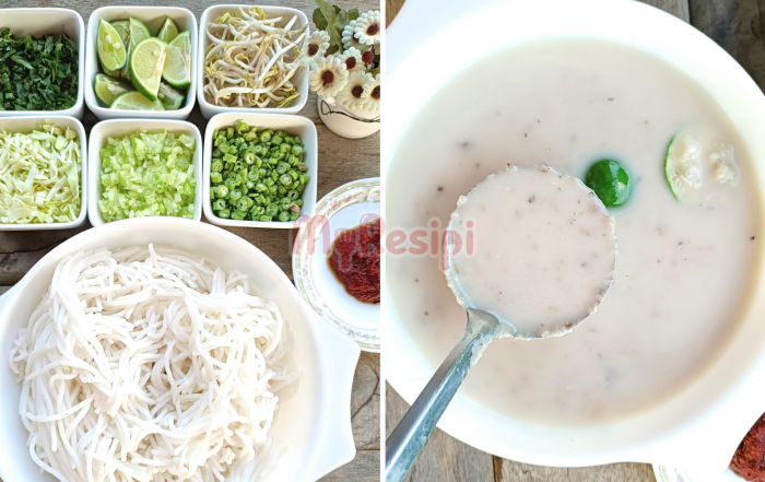 laksa terengganu kuah putih