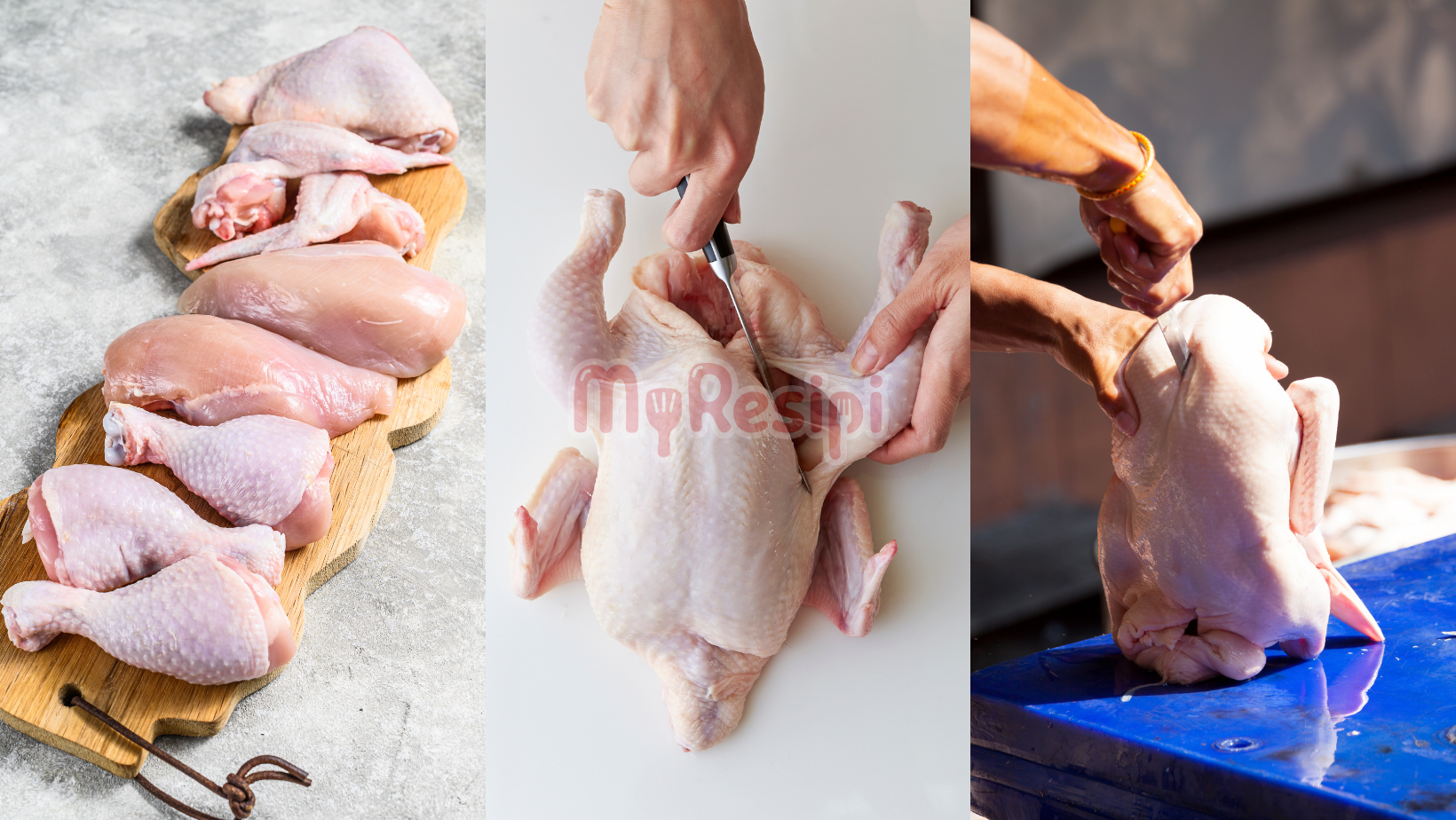 Peniaga Ini Ajar Step By Step Cara Potong Ayam, Barulah Jadi Menantu Pilihan!