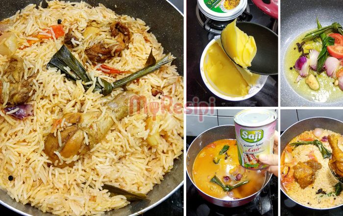 nasi ayam briyani