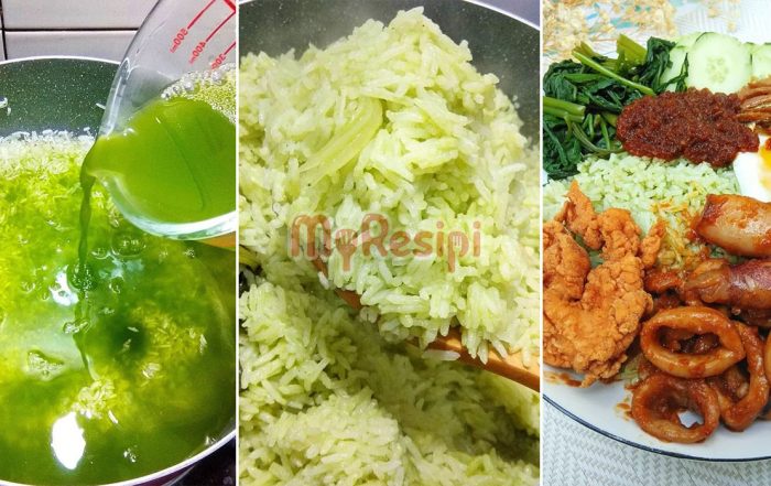 nasi lemak asli pandan