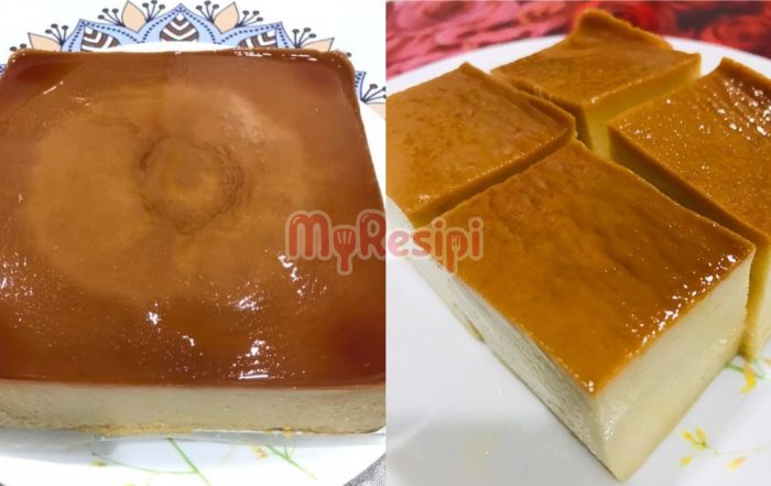 puding roti karamel