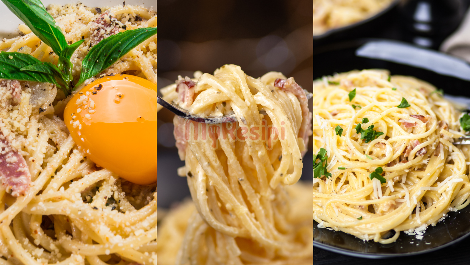 Cara Mudah Buat Spaghetti Carbonara Tanpa Guna Sos Dalam Tin