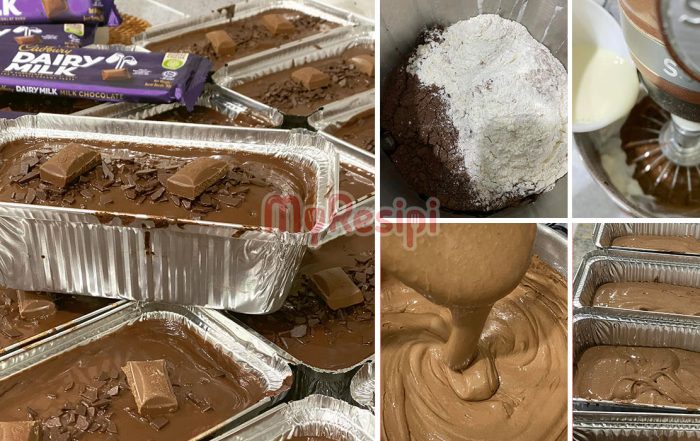 kek coklat moist gebu