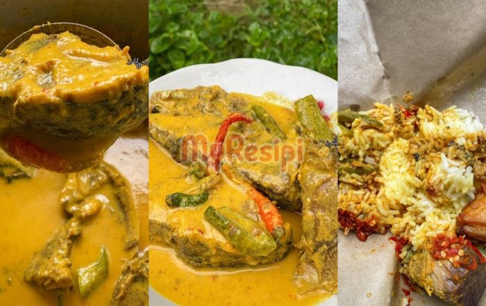 gulai kuning lengkuas ikan aya