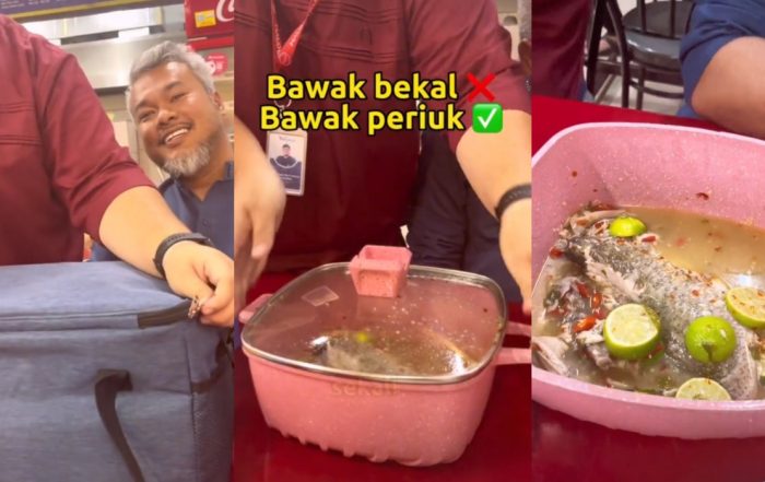 bekal lauk dalam periuk