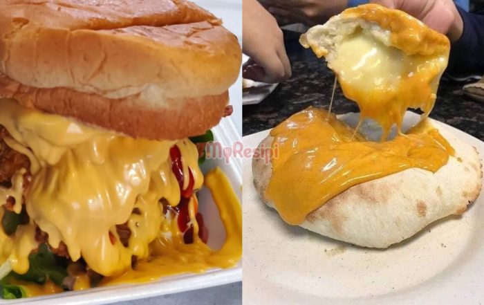 cheese leleh