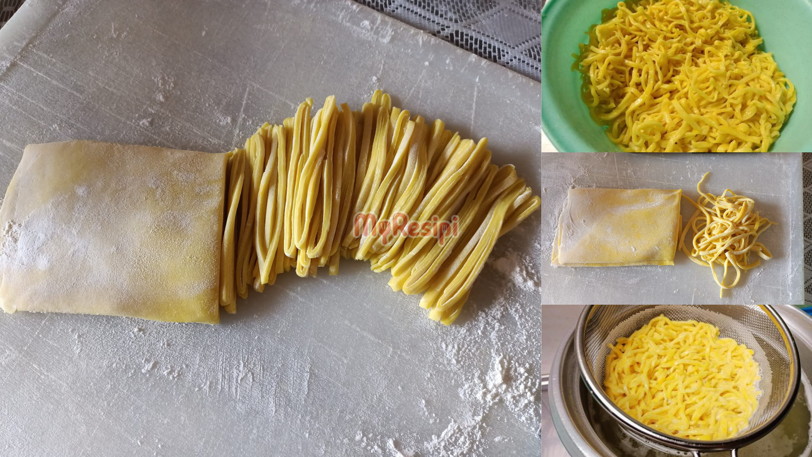 Cara Buat Mee Kuning ‘Homemade’, Lagi Kenyal Dan Jimat!