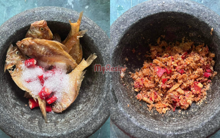 Sambal Ikan Masin Sengelo