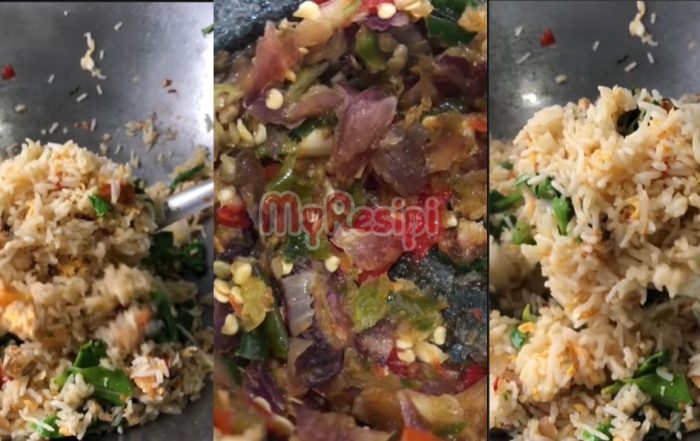 nasi goreng ikan masin