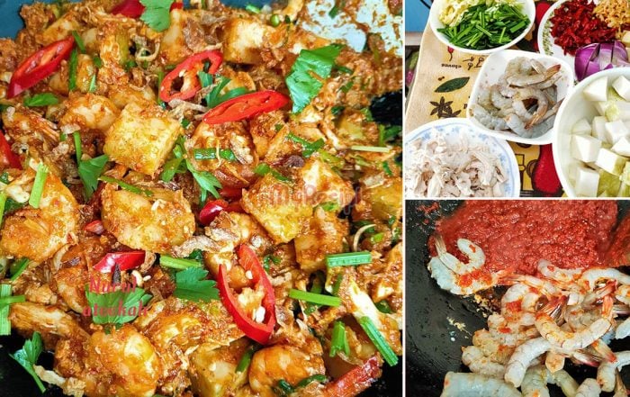 lontong goreng