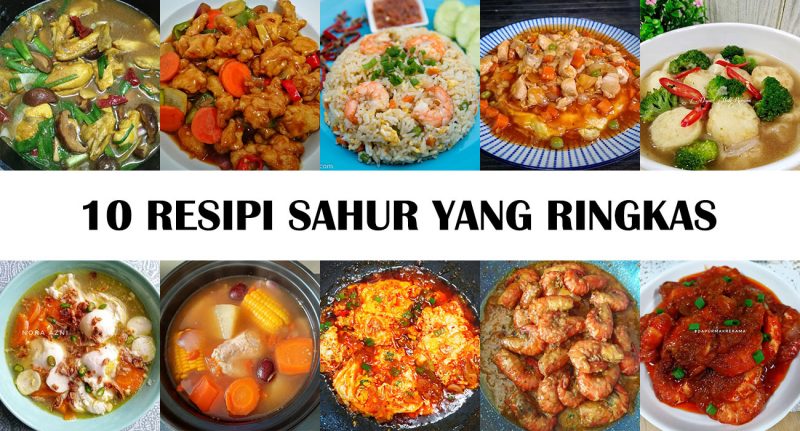 10 Resipi Sahur Yang Ringkas Tapi Sedap, Anak-Anak Pasti Berselera ...