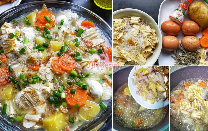 resipi sup telur