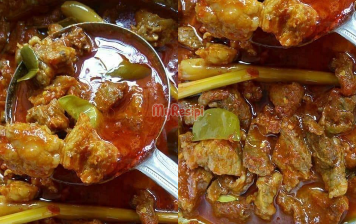 asam pedas daging tetel