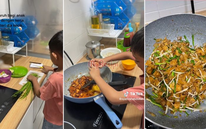 kecil pandai masak