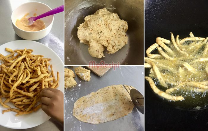 snek cucur ikan bilis