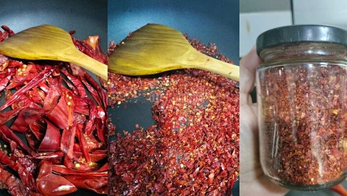 chili flakes homemade