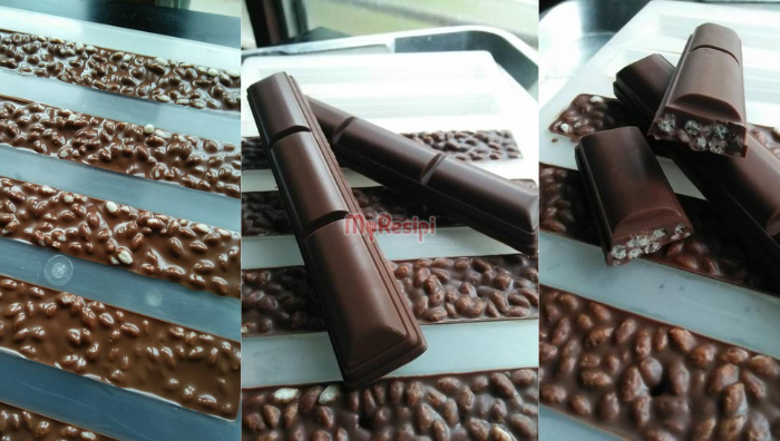 coklat bar bubble rice
