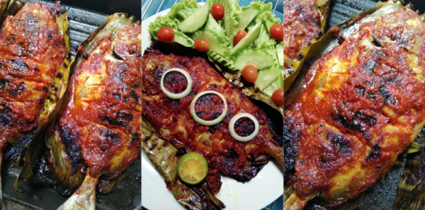 Ikan Bawal Bakar Berempah Macam Ini, 'Konfirm' Suami Puji...