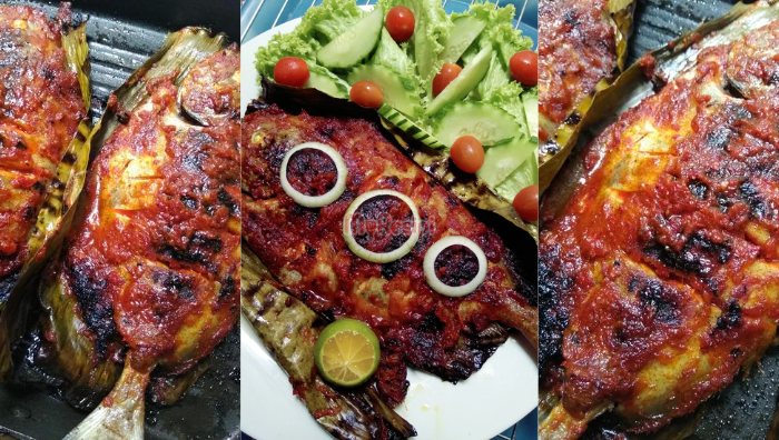 ikan bawal bakar berempah