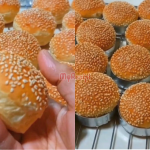 Cara Buat Roti Mini Burger Yang Gebu Dan Sedap, Cantik Sangat Kejadiannya