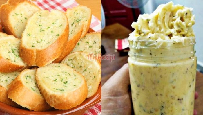 cara buat garlic spread