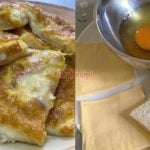 Resipi Roti Cheezy Balut Telur Guna 3 Bahan, Hidangan Ringkas Tapi Mengenyangkan!