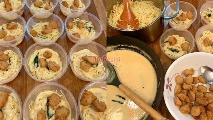 spaghetti buttermilk chicken