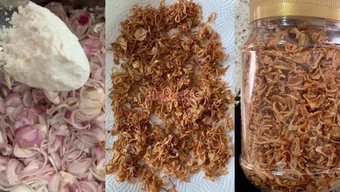 bawang goreng garing