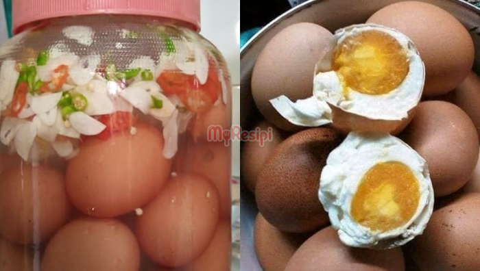 telur masin