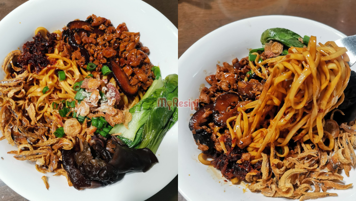 dry chilli pan mee