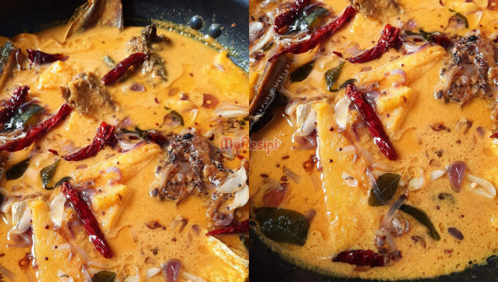 gulai ikan talang kering