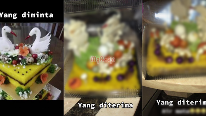 pulut kuning hiasan angsa