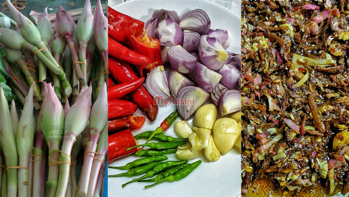 sambal bunga kantan